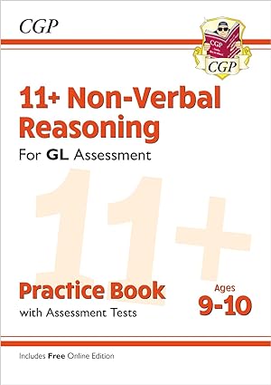 New 11+ GL Non-Verbal Reasoning Practice Book & Assessment Tests - Ages 9-10